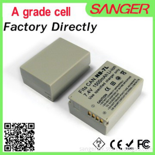 Professional digital battery for Canon NB-7L made in china